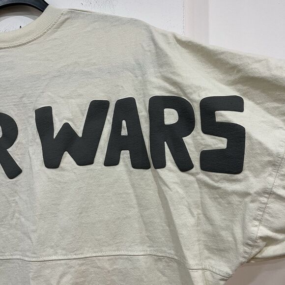 Star Wars Grogu Wanted Spirit Jersey Short Sleeve Unisex Medium Disney Yoda - Picture 6 of 8